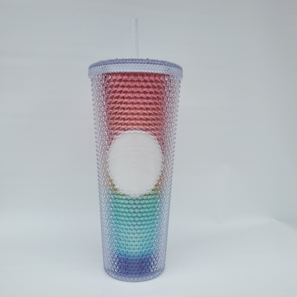 STARBUCKS PRIDE Studded Rainbow Cold Tumbler - Picture 2 of 9